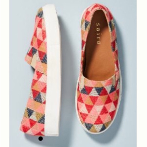 Anthropologie Shoes - 🎉HP🎉 NWT Saira rose shearwater slip-on sneakers